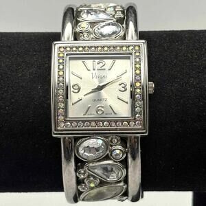 Stunning Silver Crystal Vivani Watch